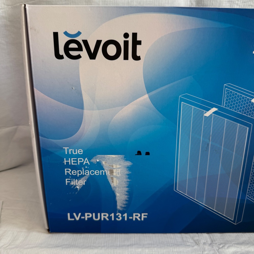 Levoit LV-PUR131-RF True HEPA Replacement Filters 2-Filters 3-Carbon Filters